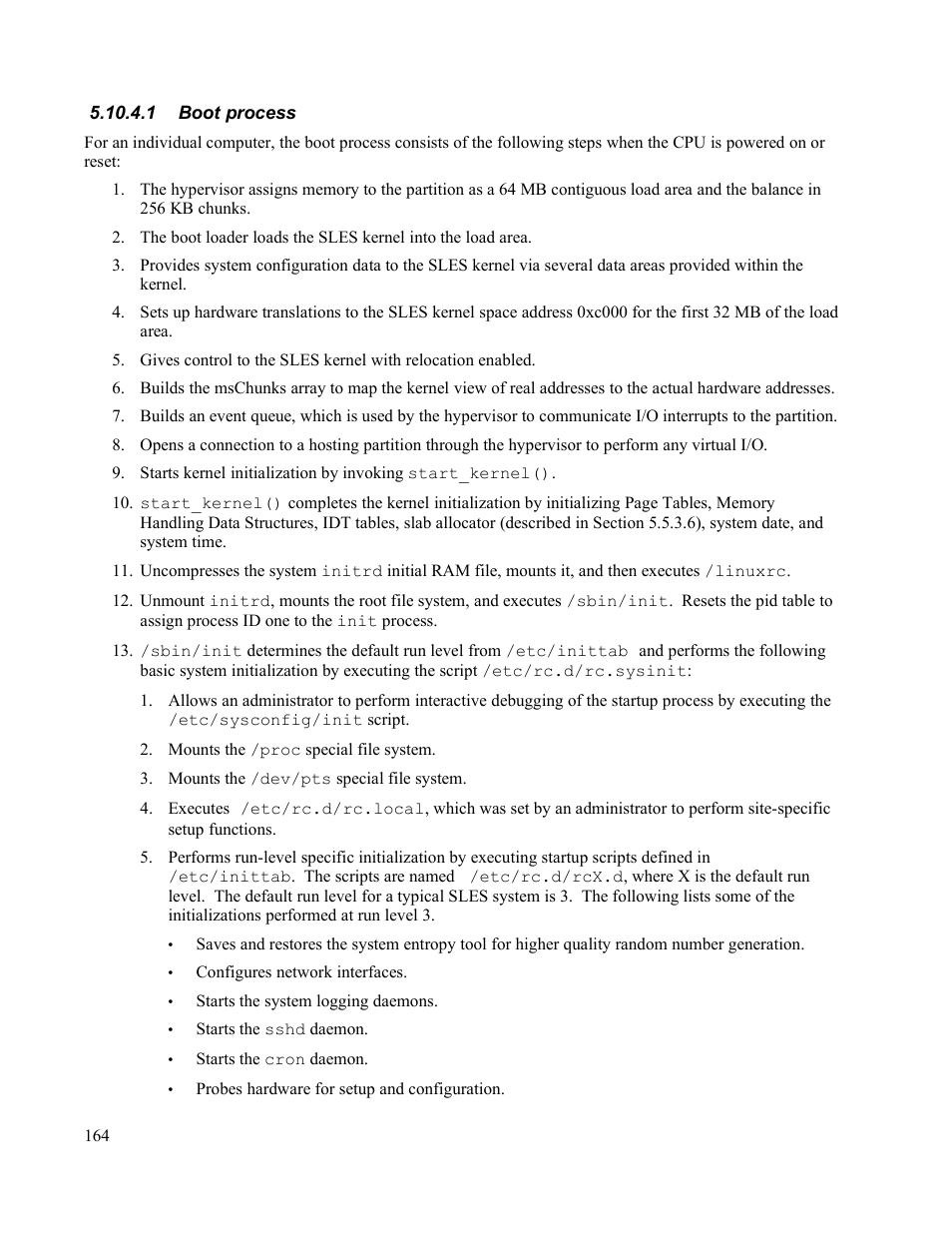 1 boot process | IBM Novell 10 SP1 EAL4 User Manual | Page 176 / 246
