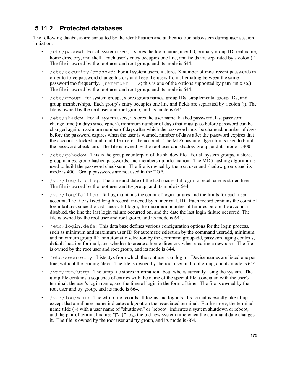 2 protected databases | IBM Novell 10 SP1 EAL4 User Manual | Page 187 / 246
