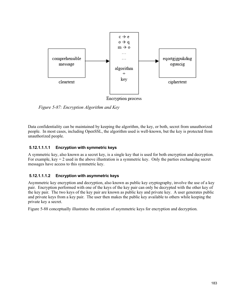 1 encryption with symmetric keys, 2 encryption with asymmetric keys | IBM Novell 10 SP1 EAL4 User Manual | Page 195 / 246