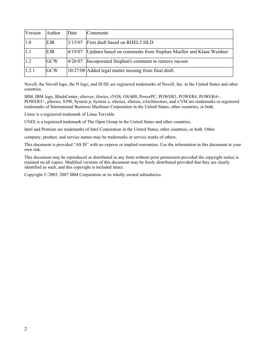 IBM Novell 10 SP1 EAL4 User Manual | Page 2 / 246