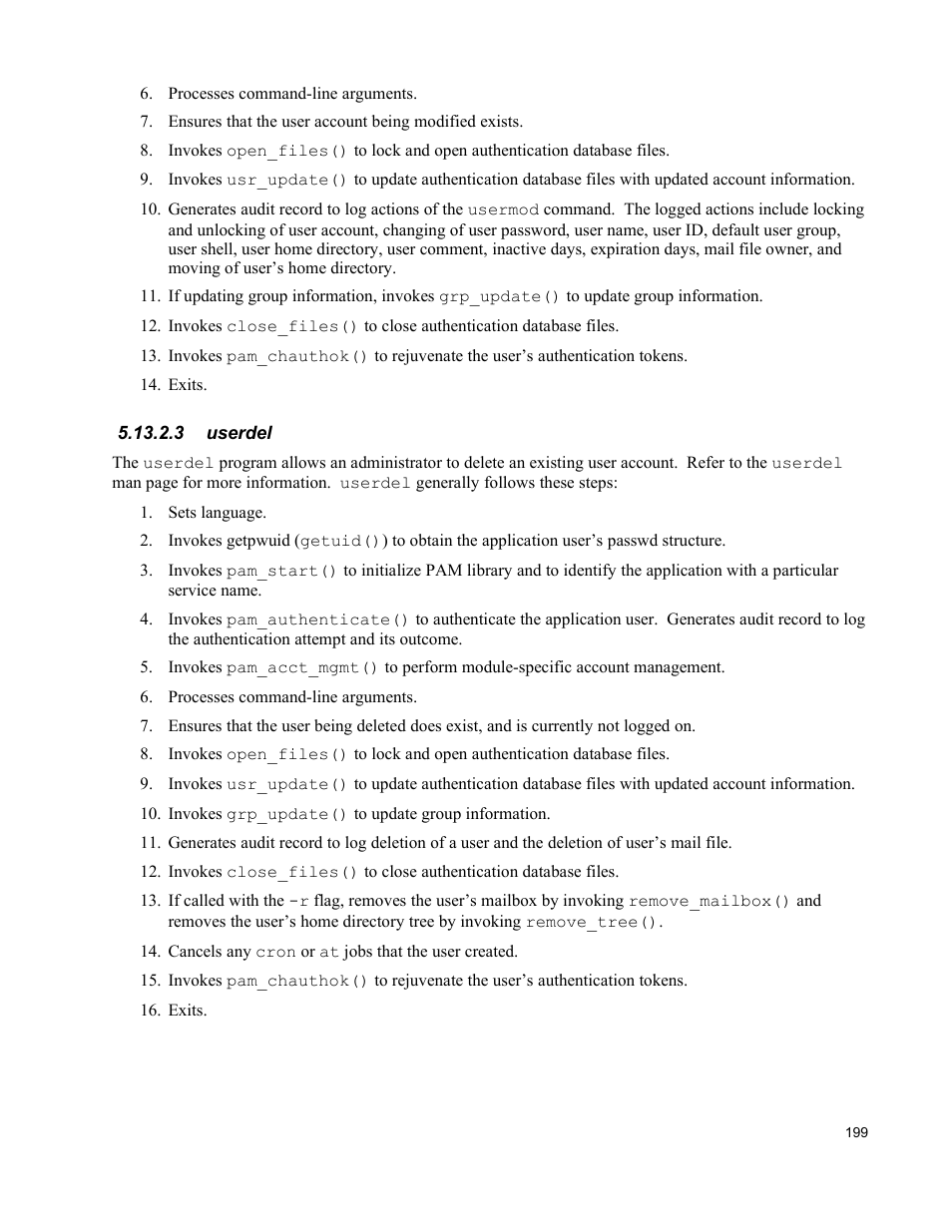 3 userdel | IBM Novell 10 SP1 EAL4 User Manual | Page 211 / 246
