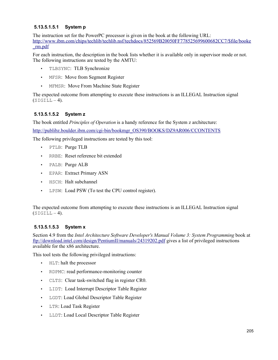 1 system p, 2 system z, 3 system x | IBM Novell 10 SP1 EAL4 User Manual | Page 217 / 246