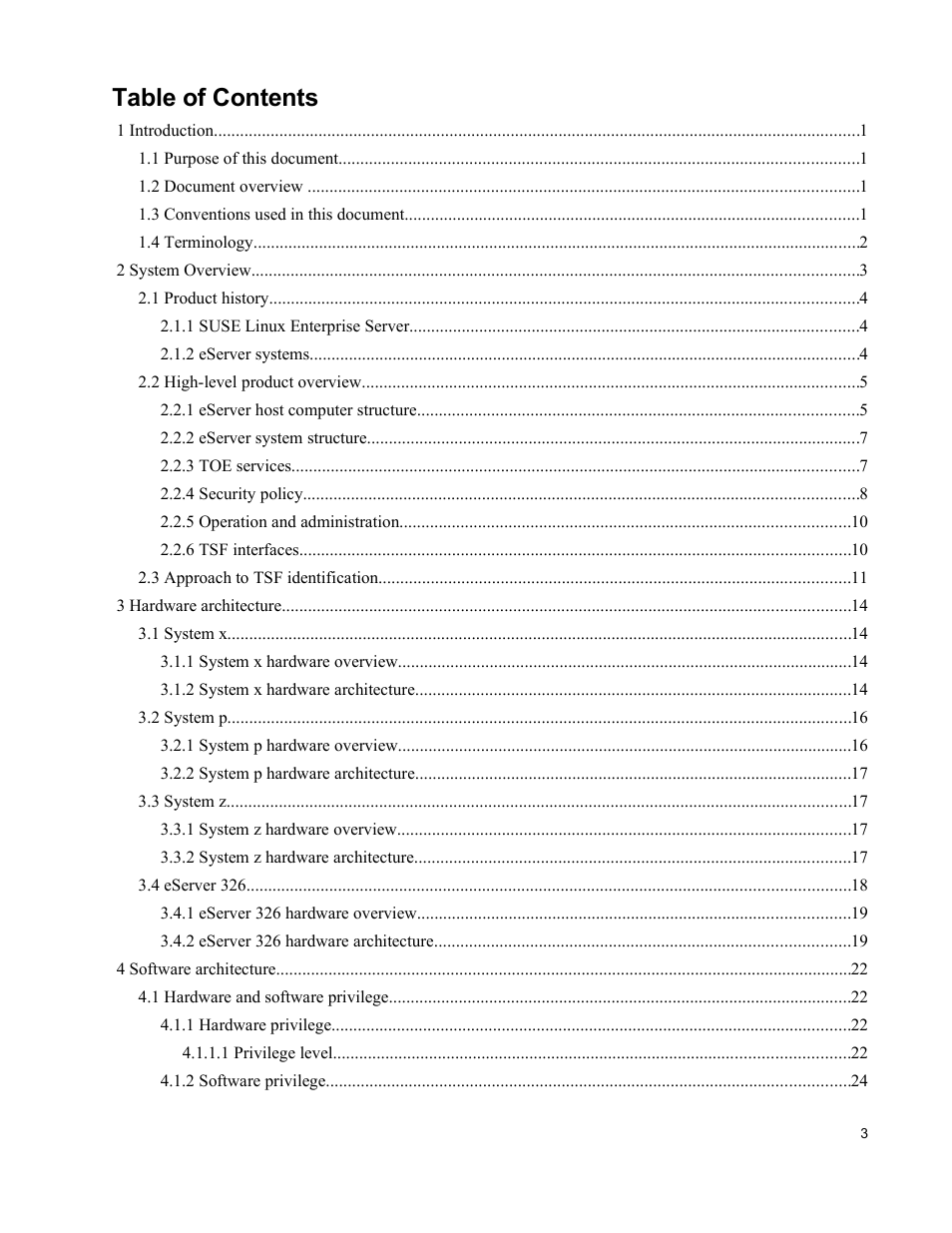 IBM Novell 10 SP1 EAL4 User Manual | Page 3 / 246