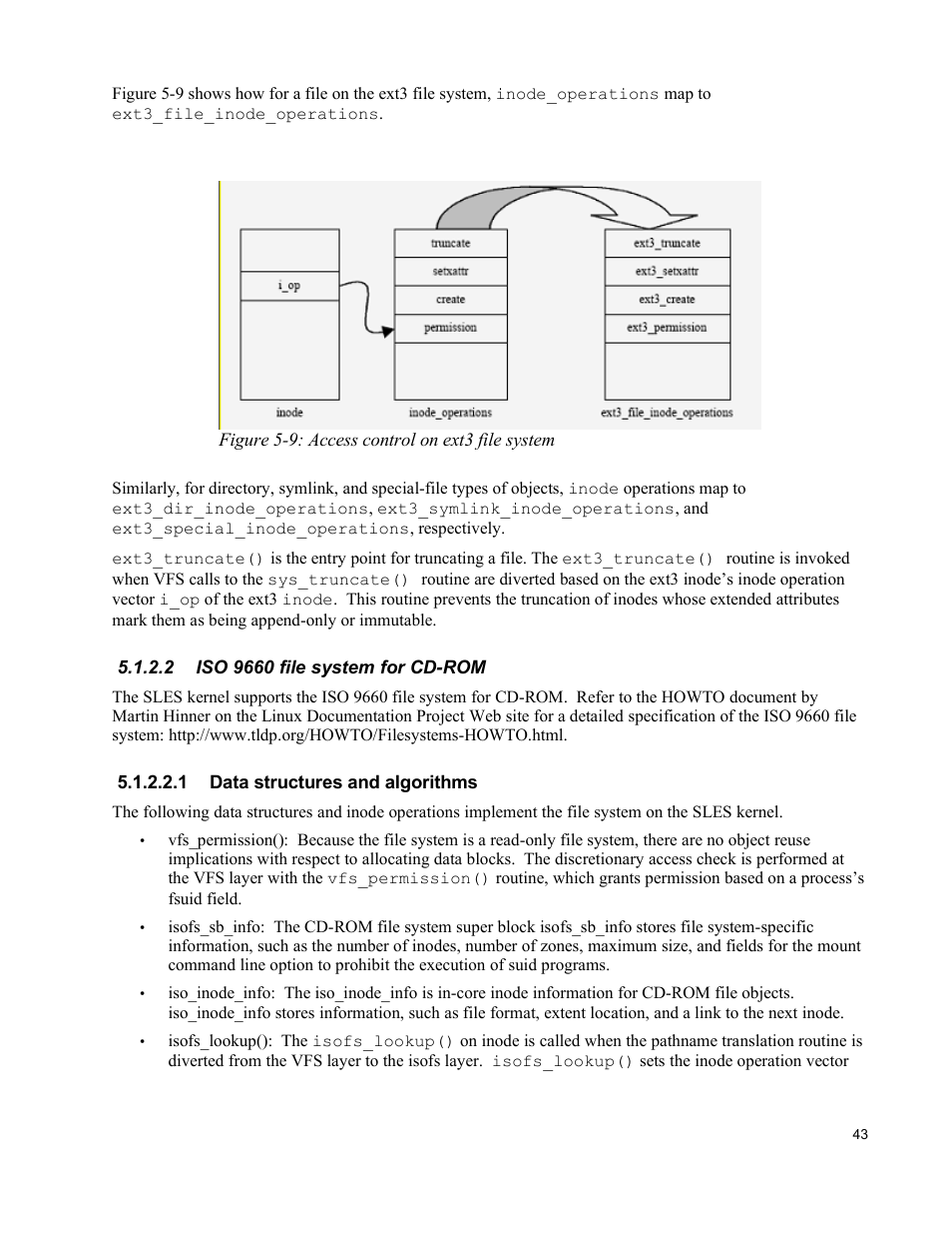 2 iso 9660 file system for cd-rom, 1 data structures and algorithms | IBM Novell 10 SP1 EAL4 User Manual | Page 55 / 246