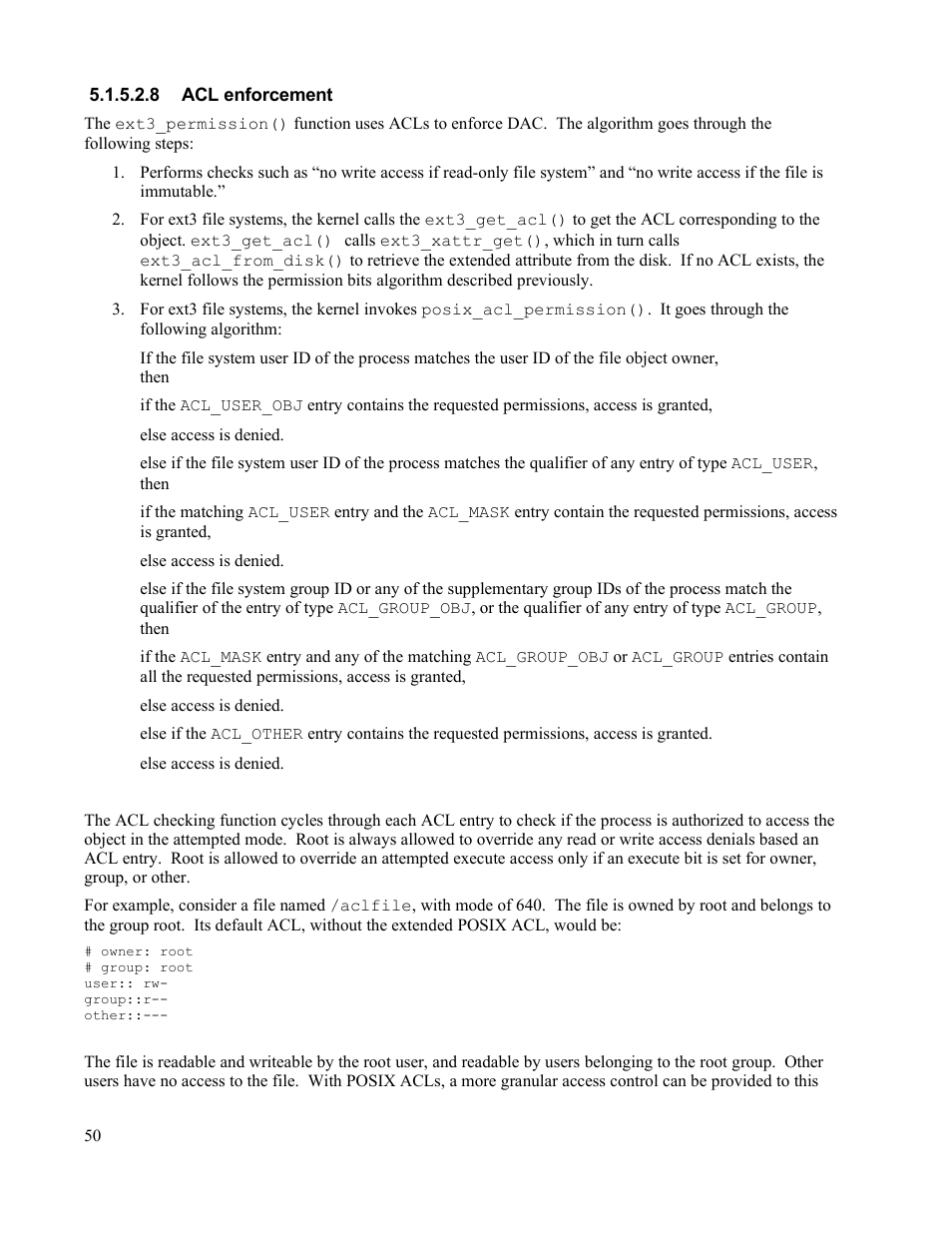 8 acl enforcement | IBM Novell 10 SP1 EAL4 User Manual | Page 62 / 246