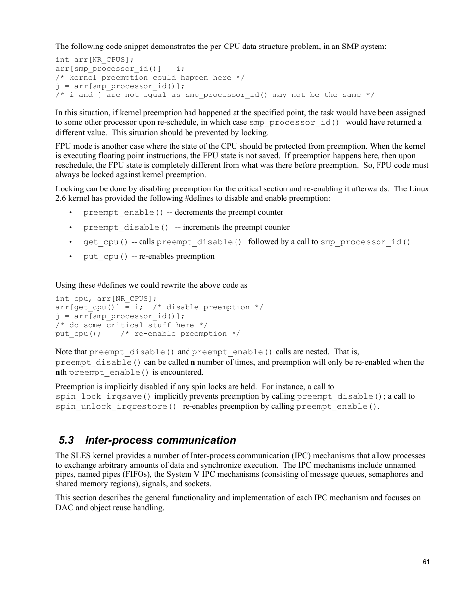 3 inter-process communication | IBM Novell 10 SP1 EAL4 User Manual | Page 73 / 246