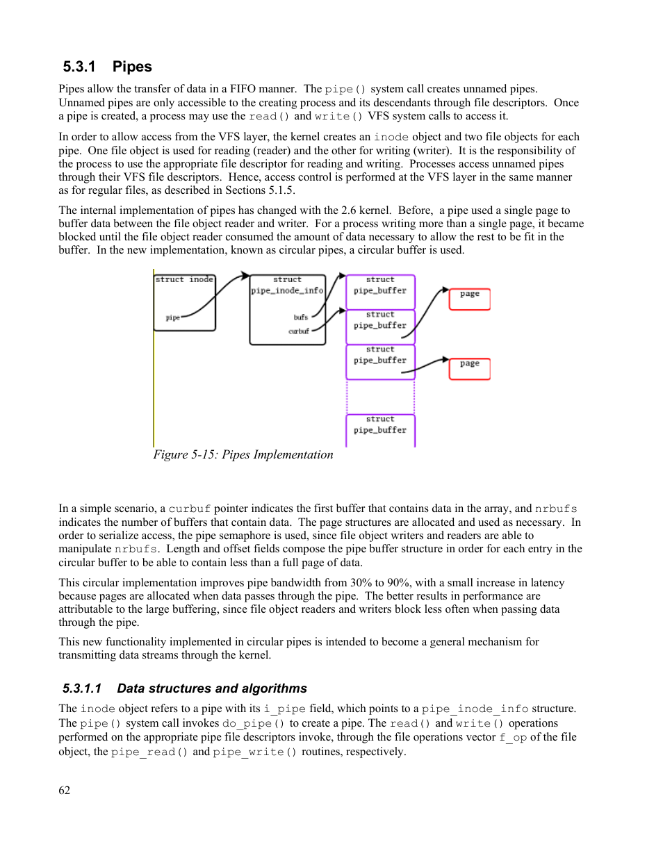 1 pipes, 1 data structures and algorithms | IBM Novell 10 SP1 EAL4 User Manual | Page 74 / 246