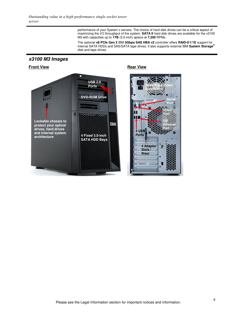 IBM X3100 M3 User Manual | Page 6 / 11