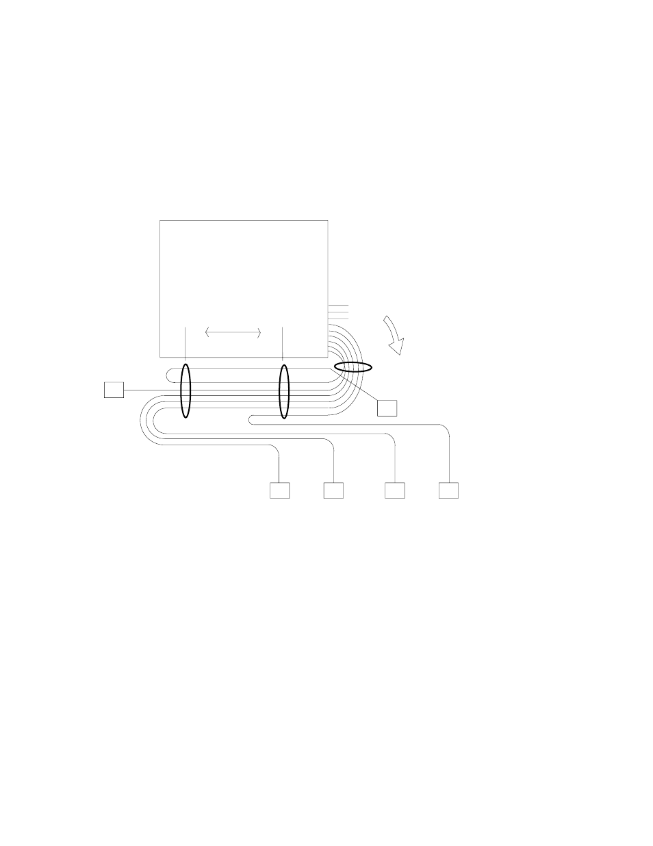 Power supply (top view) | IBM B50 User Manual | Page 153 / 198