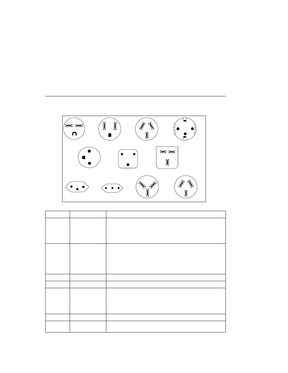 Power cables | IBM B50 User Manual | Page 183 / 198