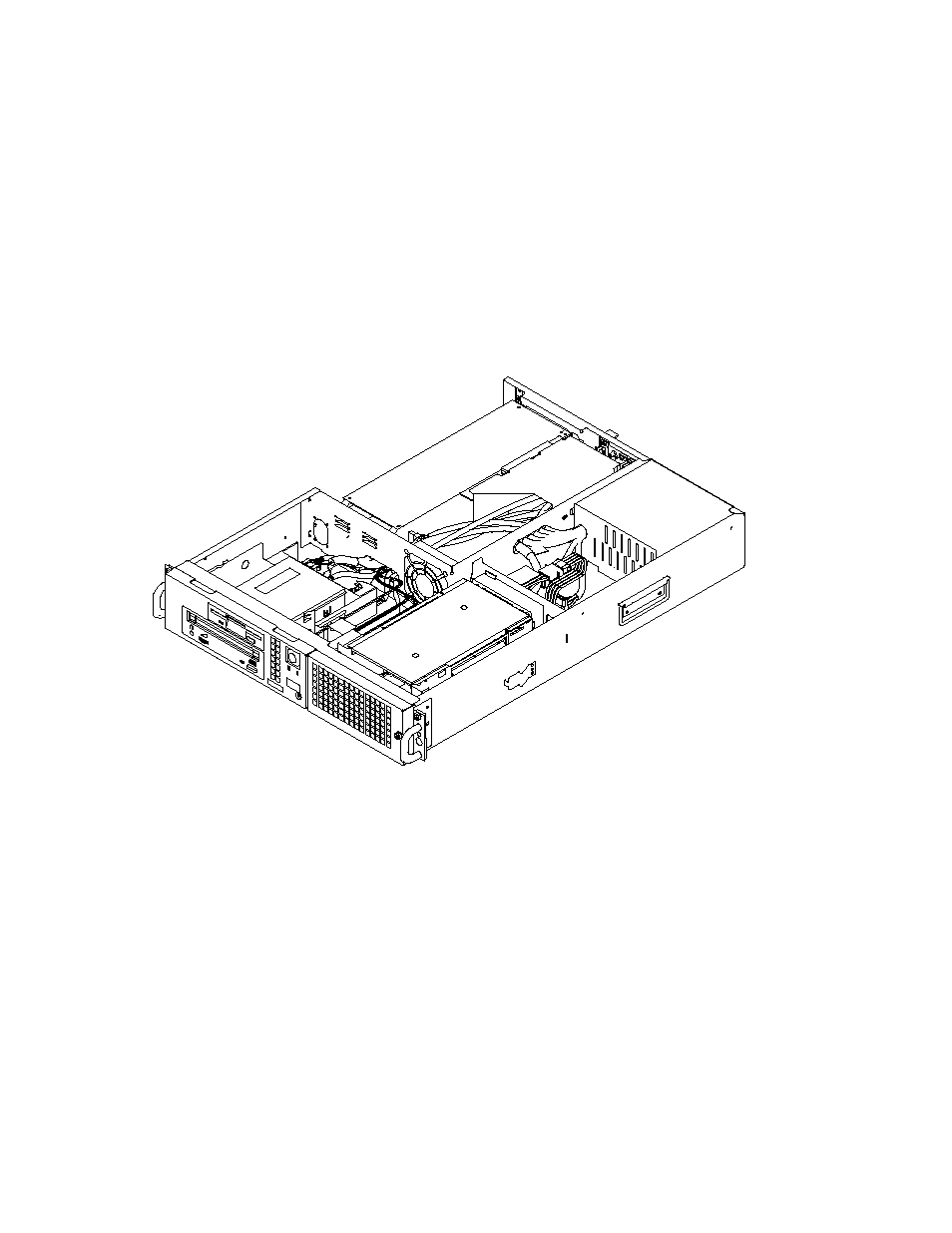 Front view without covers | IBM B50 User Manual | Page 21 / 198