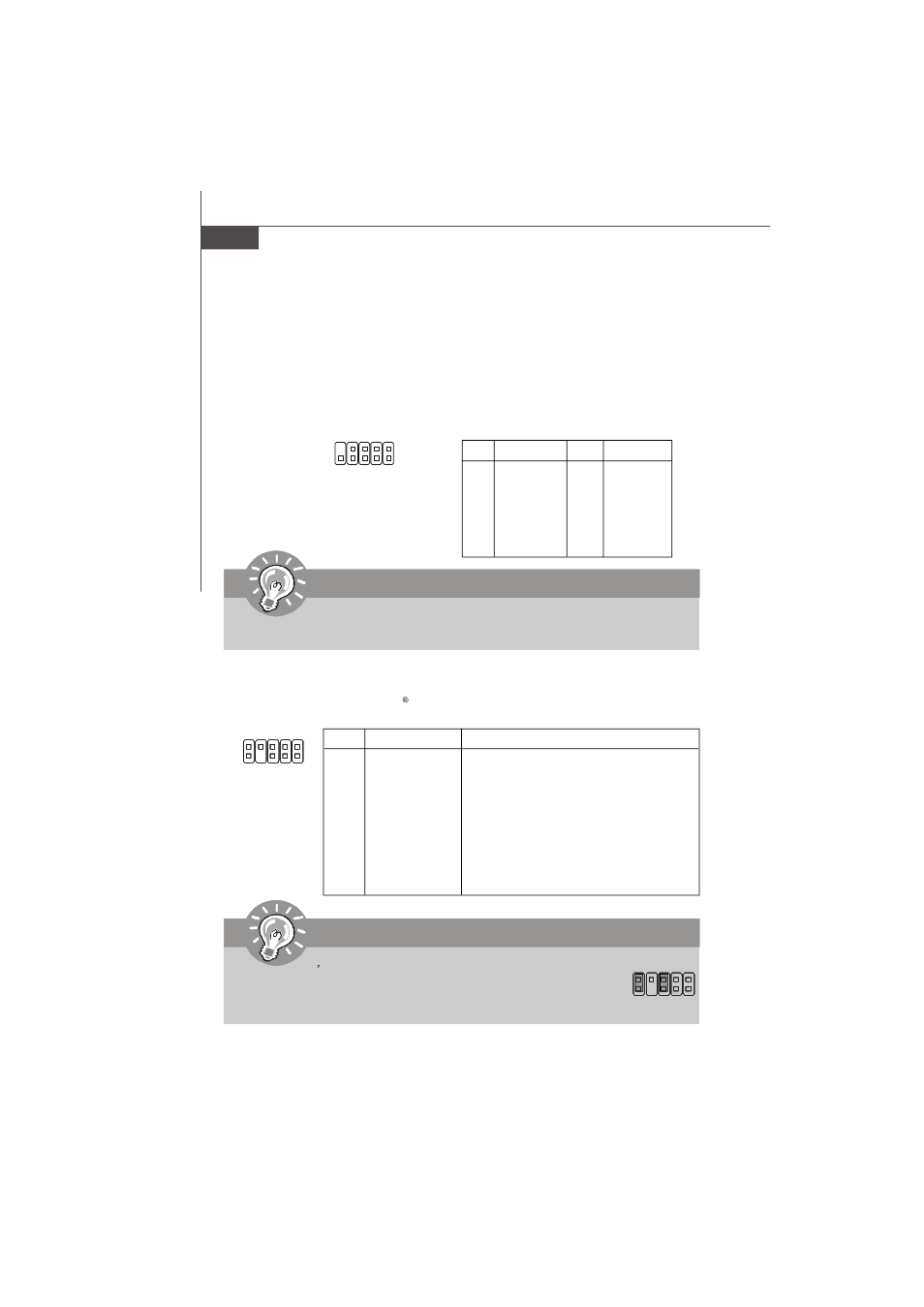 Front usb connectors: jusb1 / jusb2, Front panel audio connector: jaud1 | IBM MS-7236 (V2.X) Mainboard G52-72361X2 User Manual | Page 34 / 85