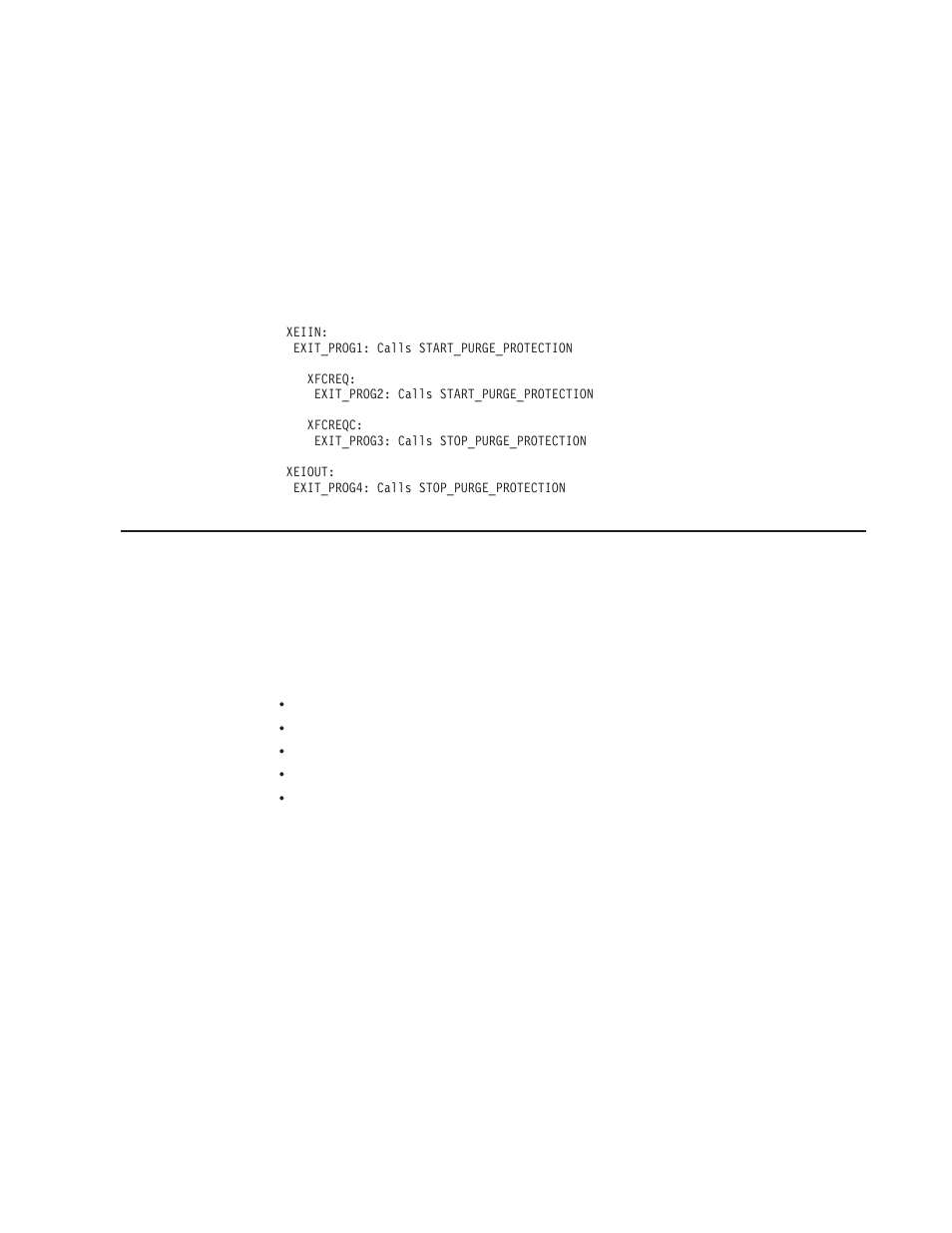 Nesting purge protection calls, Loader functions, The define_program call | The define_program | IBM SC33-1683-02 User Manual | Page 353 / 875