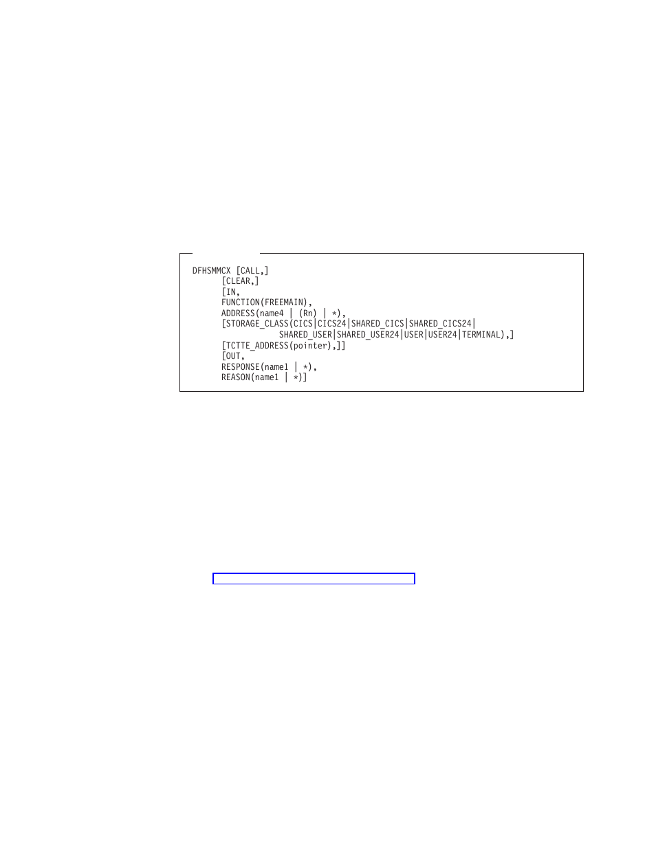 The freemain call, The inquire_access call, Response and reason values for freemain | IBM SC33-1683-02 User Manual | Page 396 / 875