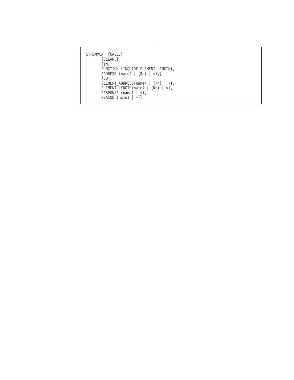 The inquire_short_on_storage call | IBM SC33-1683-02 User Manual | Page 398 / 875