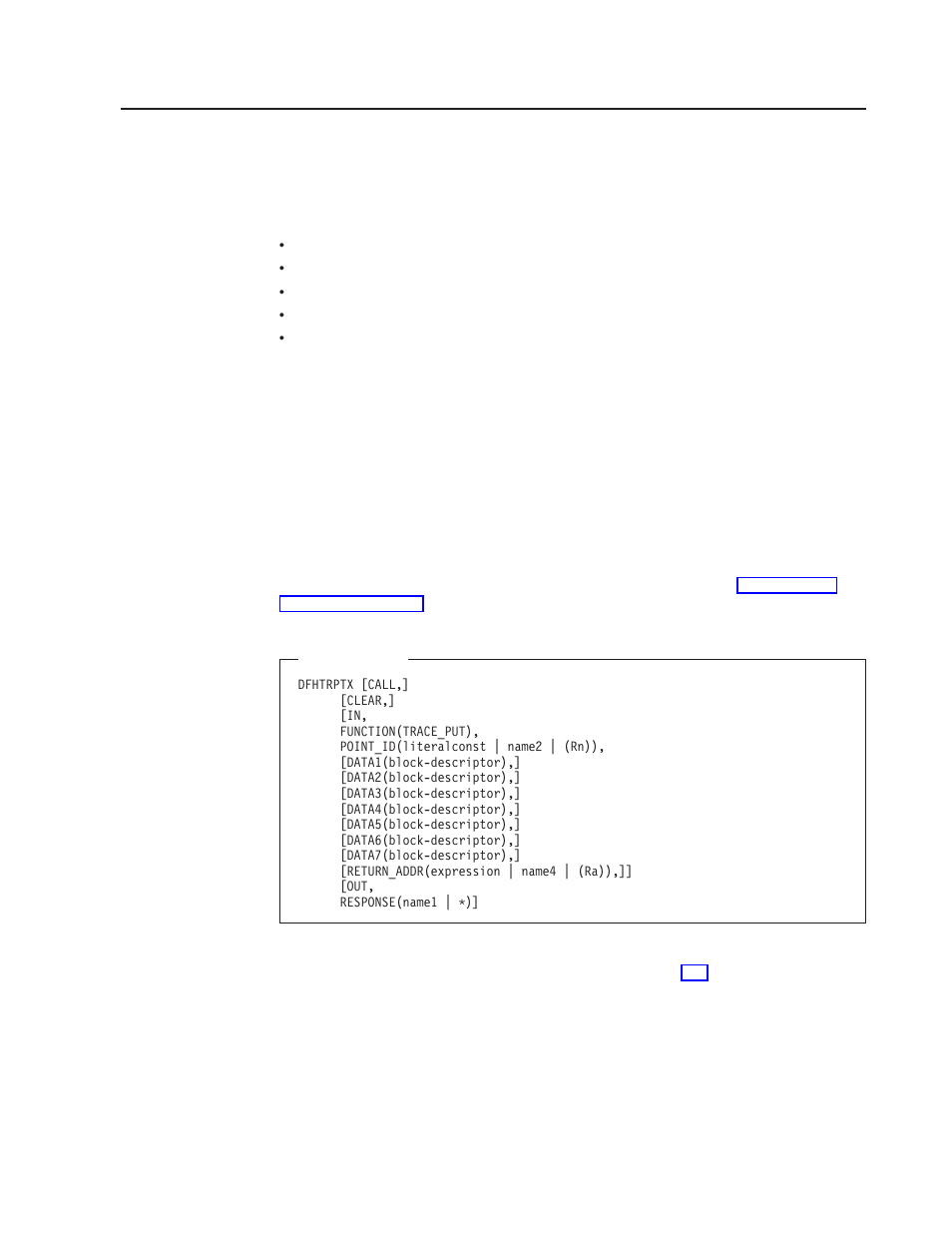 Trace control function, The trace_put call, The trace_put | IBM SC33-1683-02 User Manual | Page 401 / 875