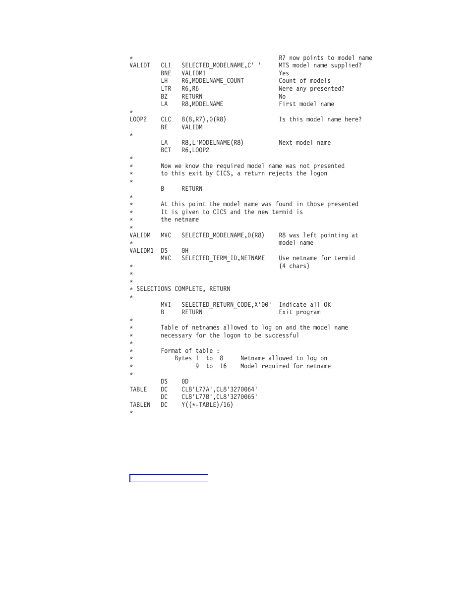 Cobol, Sample autoinstall programs 500 | IBM SC33-1683-02 User Manual | Page 532 / 875