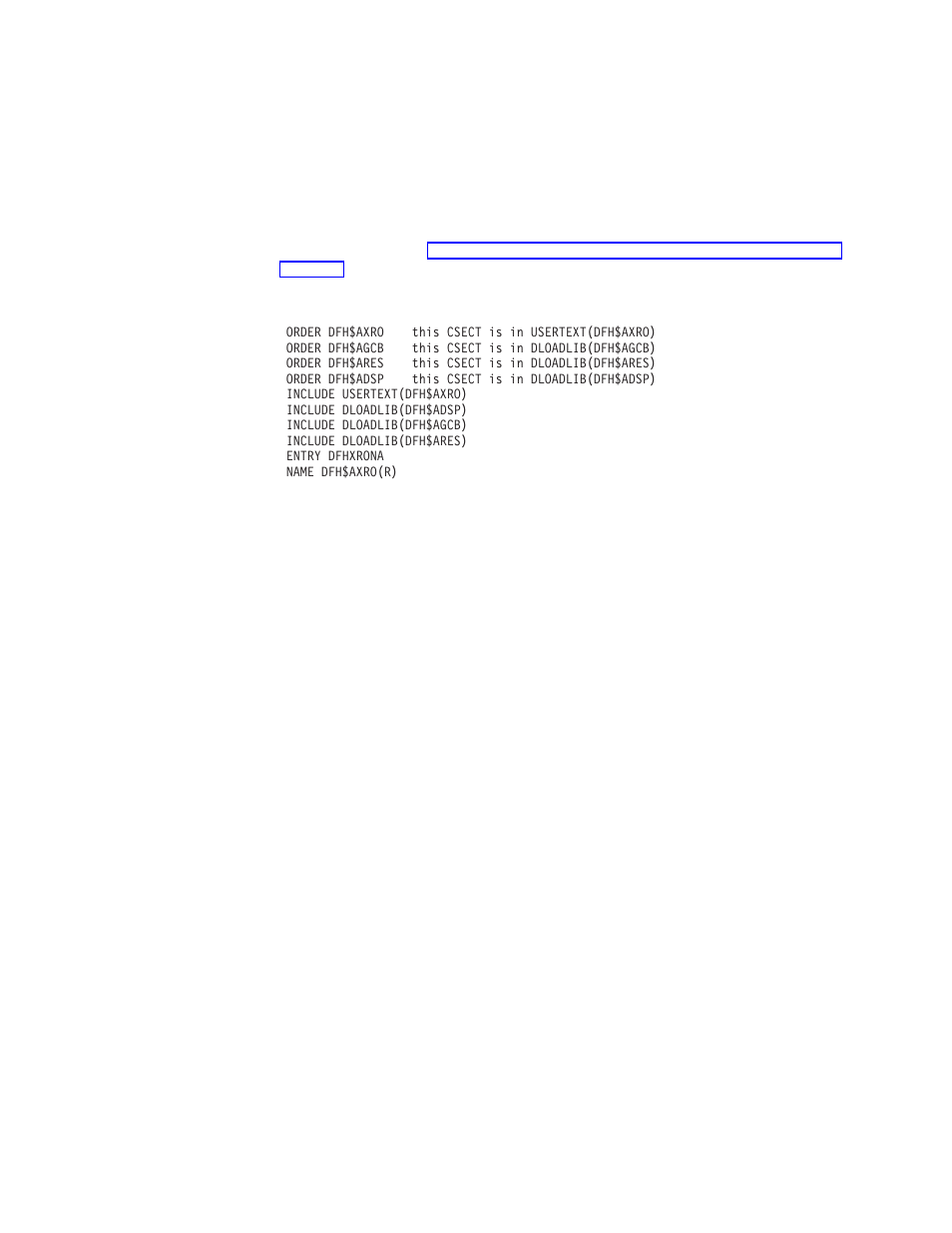 Assembling and link-editing the overseer program | IBM SC33-1683-02 User Manual | Page 657 / 875