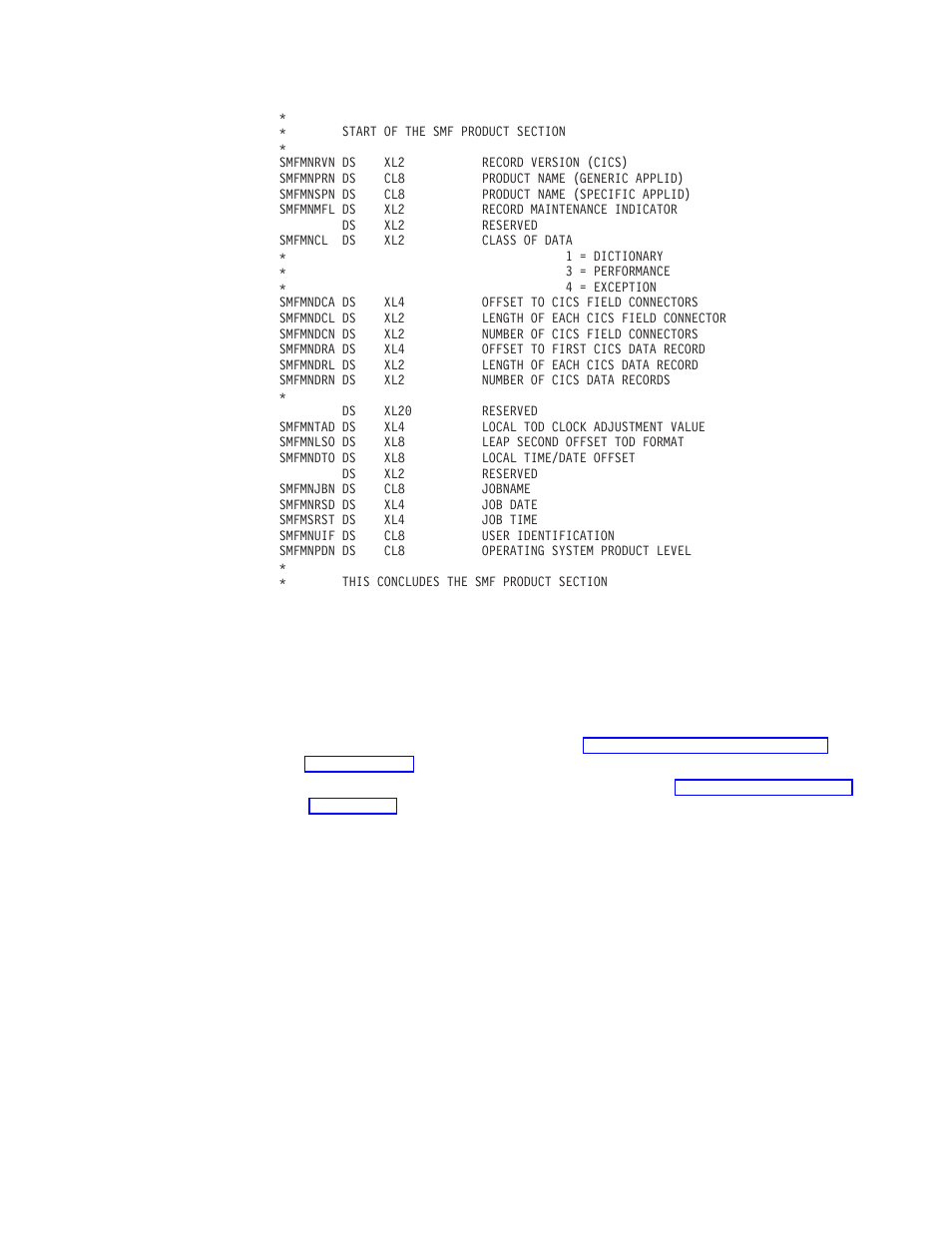 Monitoring record formats | IBM SC33-1683-02 User Manual | Page 697 / 875