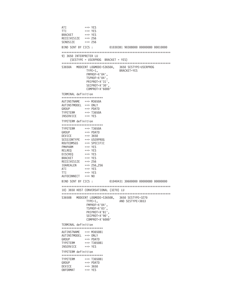 Matching models and logon mode entries 782 | IBM SC33-1683-02 User Manual | Page 814 / 875