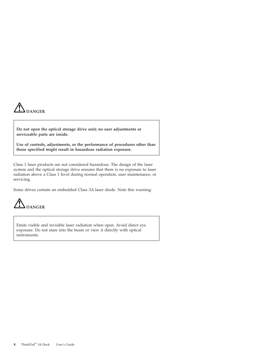 IBM THINKPAD X4 User Manual | Page 10 / 164