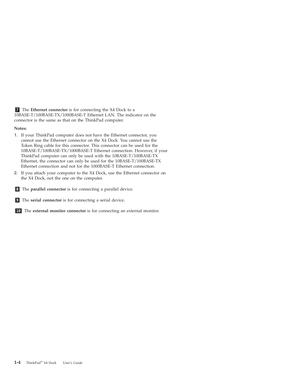 IBM THINKPAD X4 User Manual | Page 14 / 164