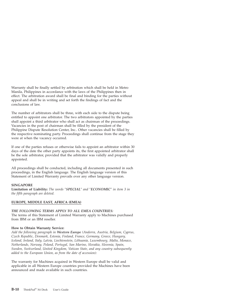 IBM THINKPAD X4 User Manual | Page 142 / 164