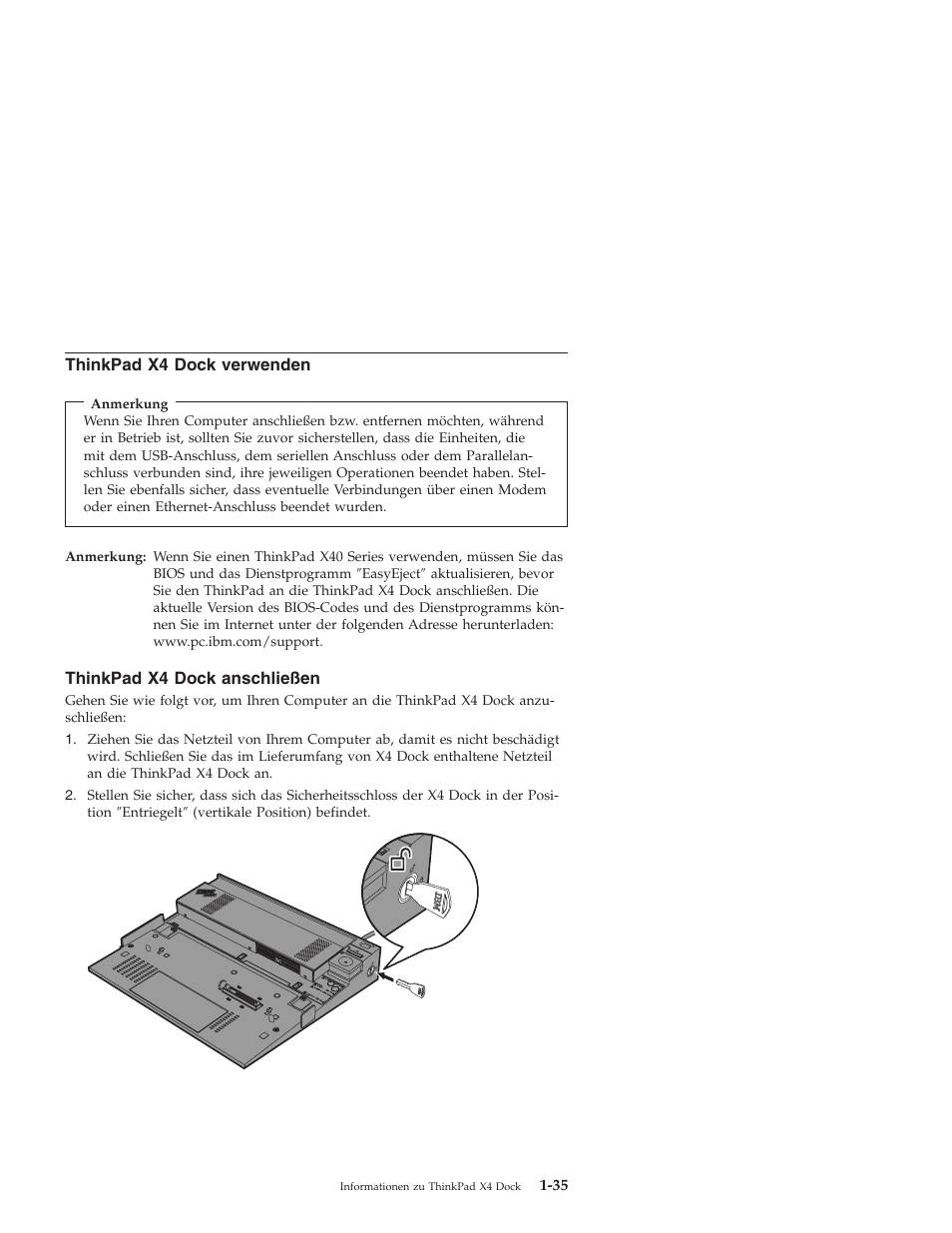 IBM THINKPAD X4 User Manual | Page 45 / 164