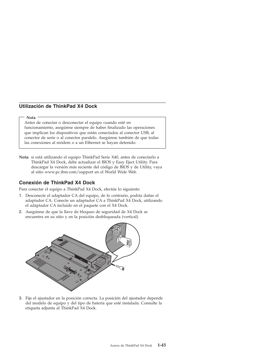 IBM THINKPAD X4 User Manual | Page 55 / 164