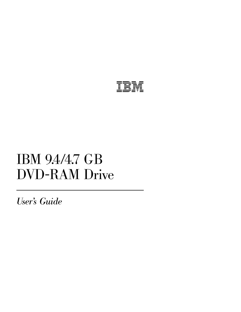 IBM Options 09N4153 User Manual | 26 pages