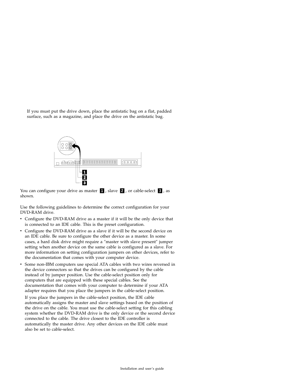 Step 3. setting the configuration jumpers | IBM Options 09N4153 User Manual | Page 13 / 26
