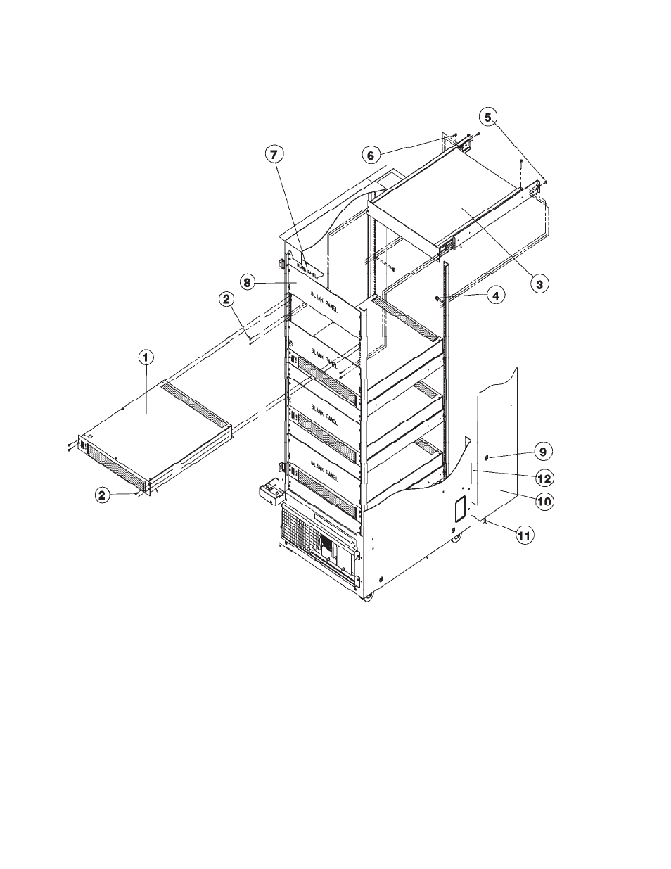 Multi-switch frame (f/c 2030/1) | IBM RS/6000 SP User Manual | Page 100 / 114