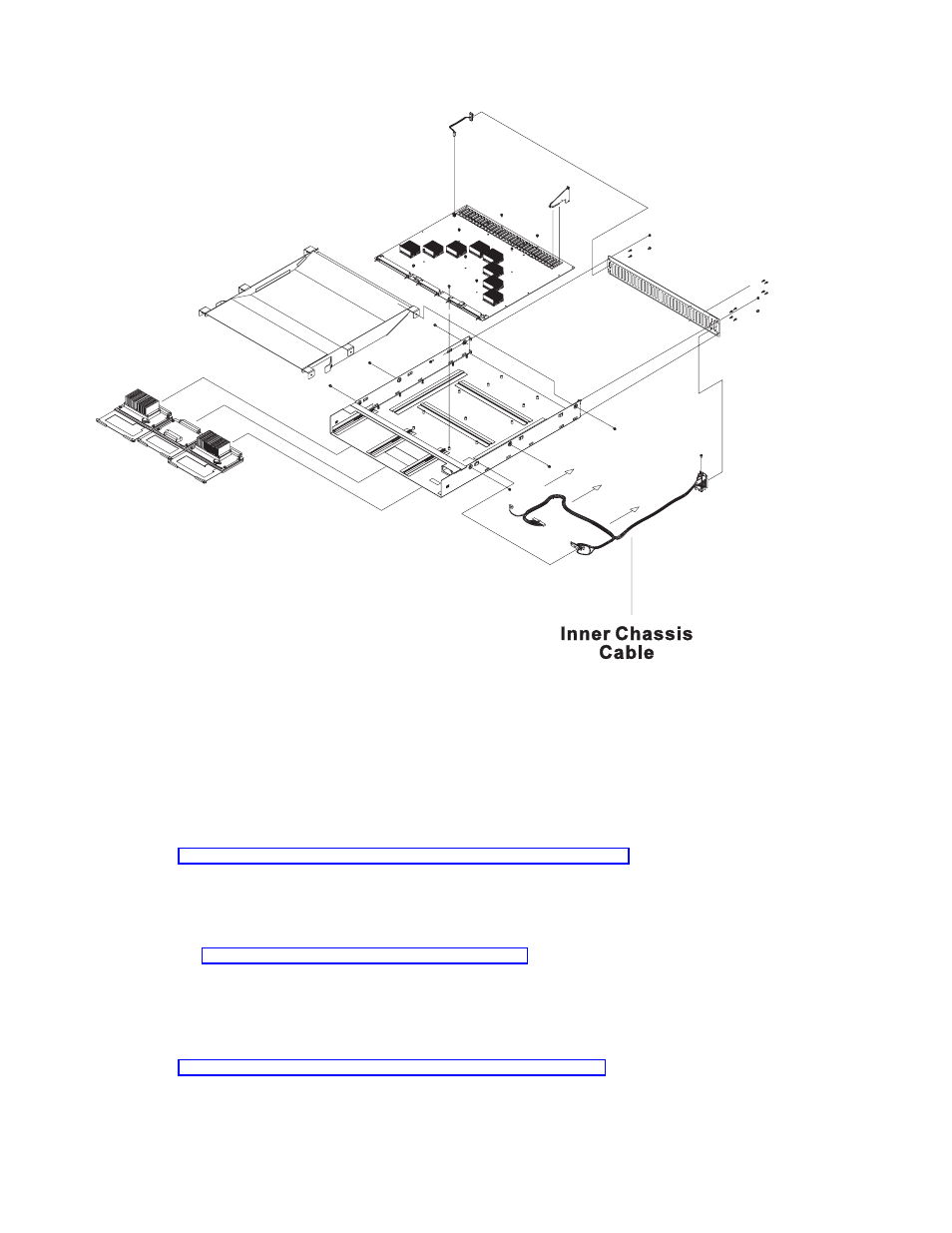 Replacing the switch inner chassis cable, Removing the switch power cards, Removing the switch power cards -6 | Removing the sp switch inner chassis cable -6 | IBM RS/6000 SP User Manual | Page 88 / 114