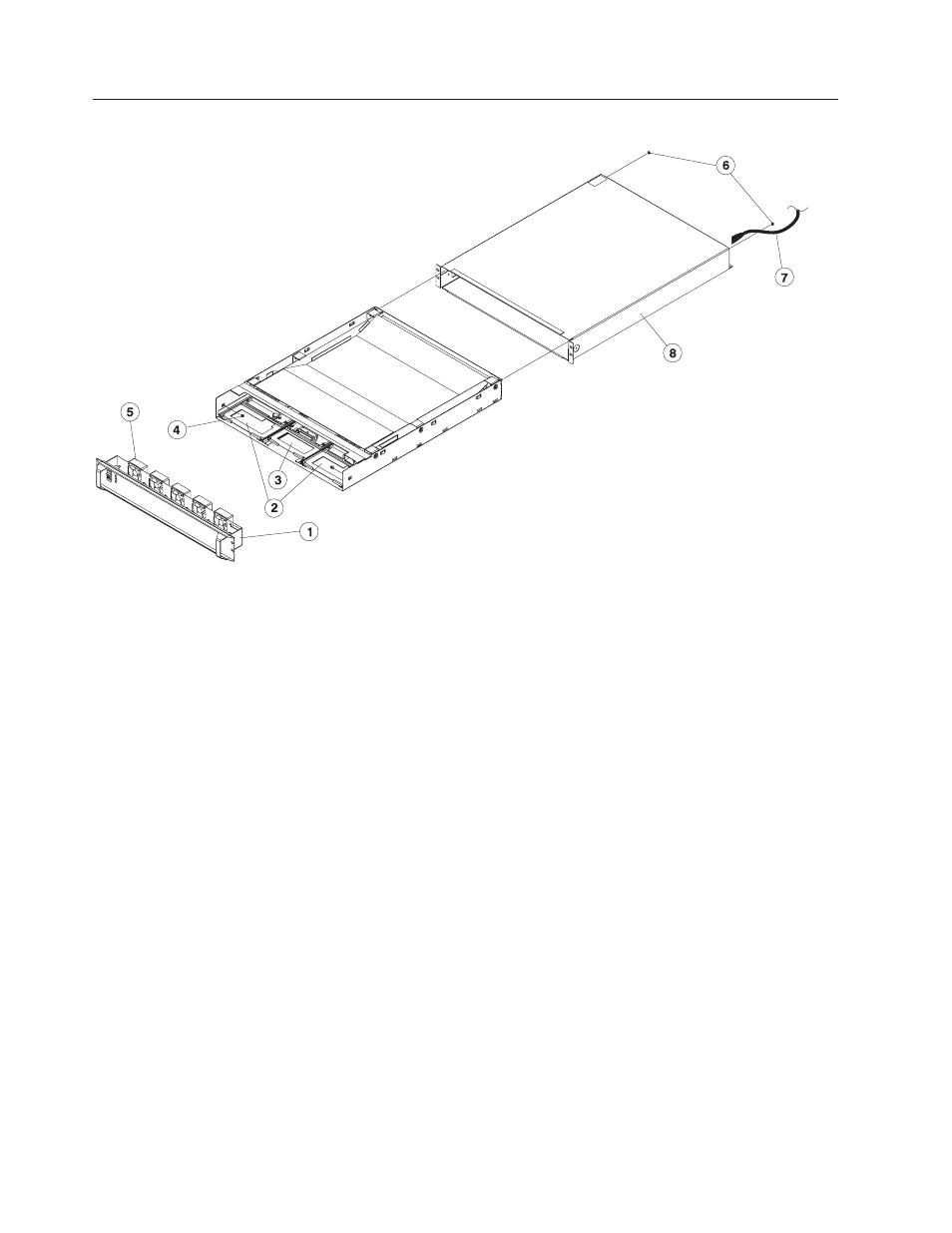 Sps, sps-8 switch assembly (feature) (view 1), Sps, sps-8 switch assembly (feature) (view 1) -2 | IBM RS/6000 SP User Manual | Page 92 / 114