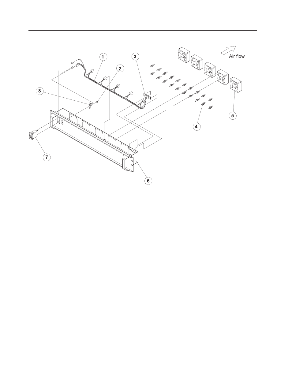 Sps, sps-8 switch assembly (feature) (view 3), Sps, sps-8 switch assembly (feature) (view 3) -6 | IBM RS/6000 SP User Manual | Page 96 / 114