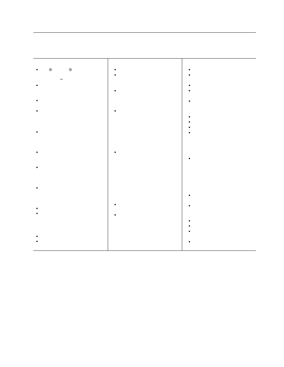 Features at a glance | IBM 5000 User Manual | Page 14 / 204