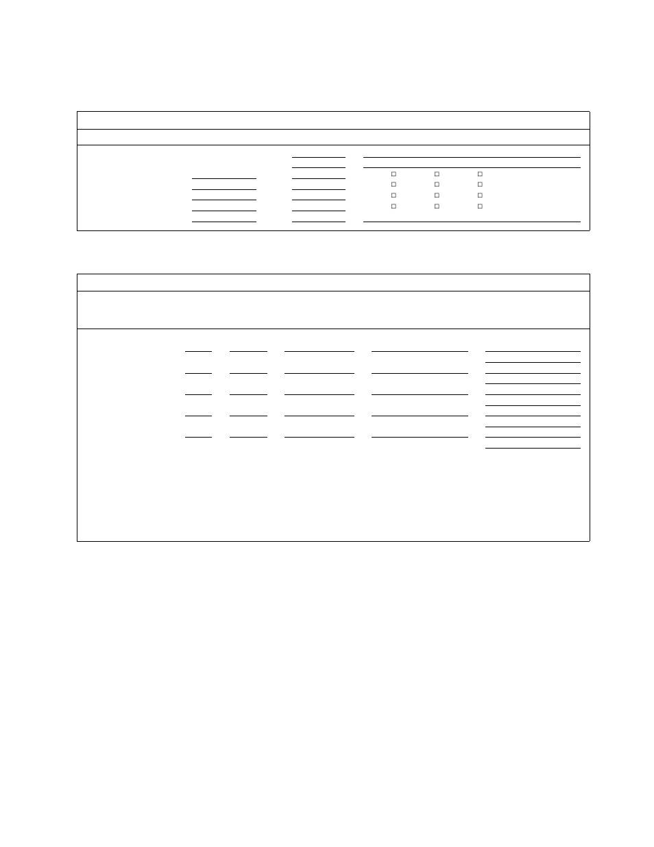 Installed device records | IBM 5000 User Manual | Page 175 / 204