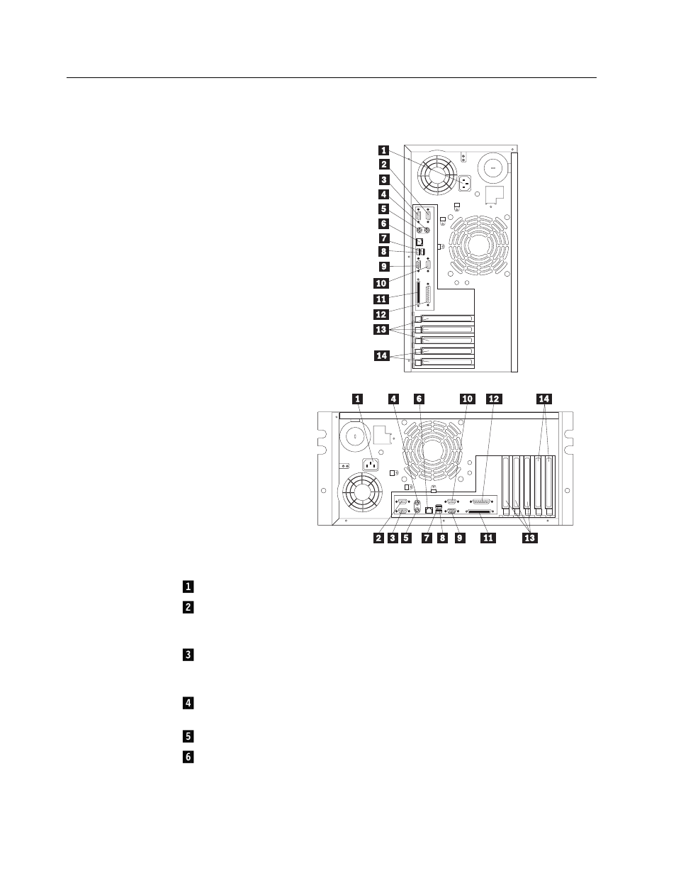 Input/output connectors | IBM 5000 User Manual | Page 23 / 204
