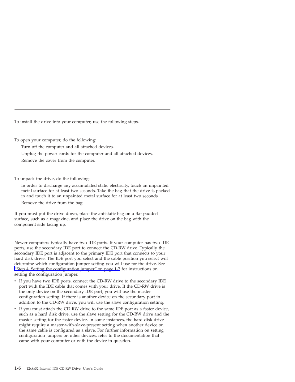 Installing the drive | IBM OBI34MST 10K3786 User Manual | Page 14 / 164