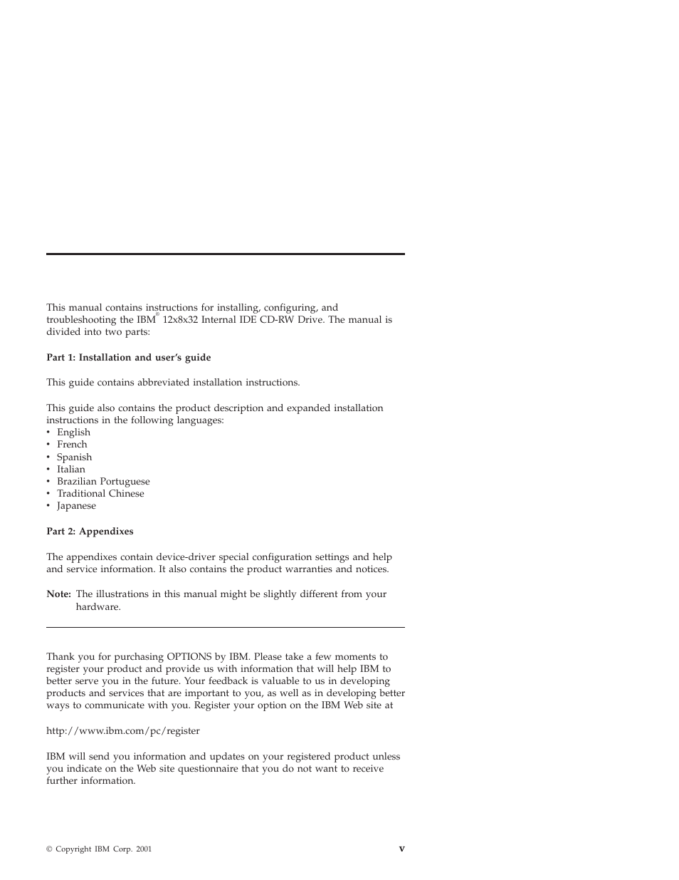About this book, Registering your option | IBM OBI34MST 10K3786 User Manual | Page 5 / 164