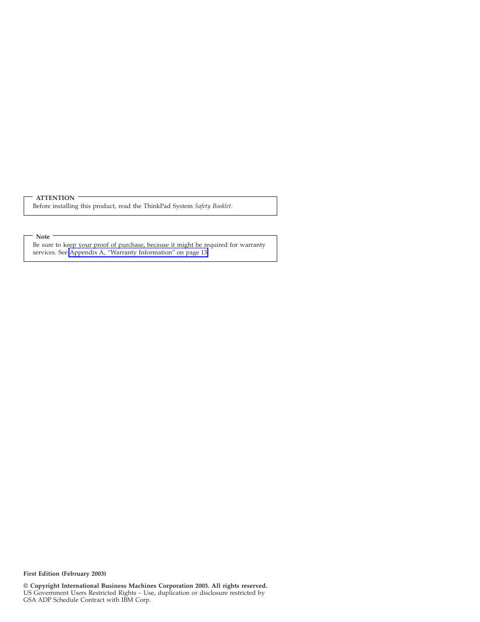 IBM ThinkPad 22P7007 User Manual | Page 4 / 42
