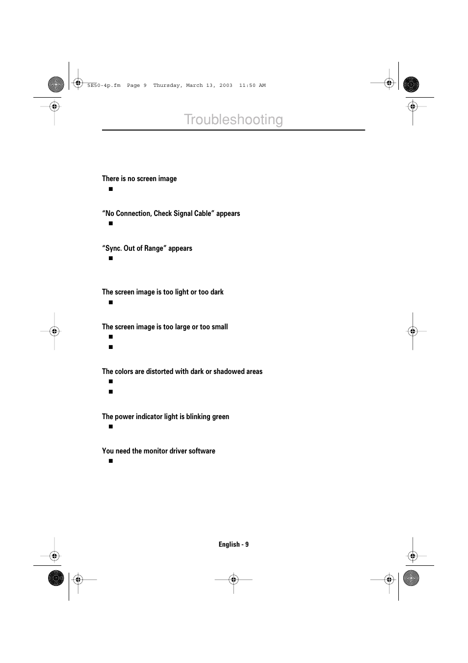 IBM E50 User Manual | Page 11 / 17