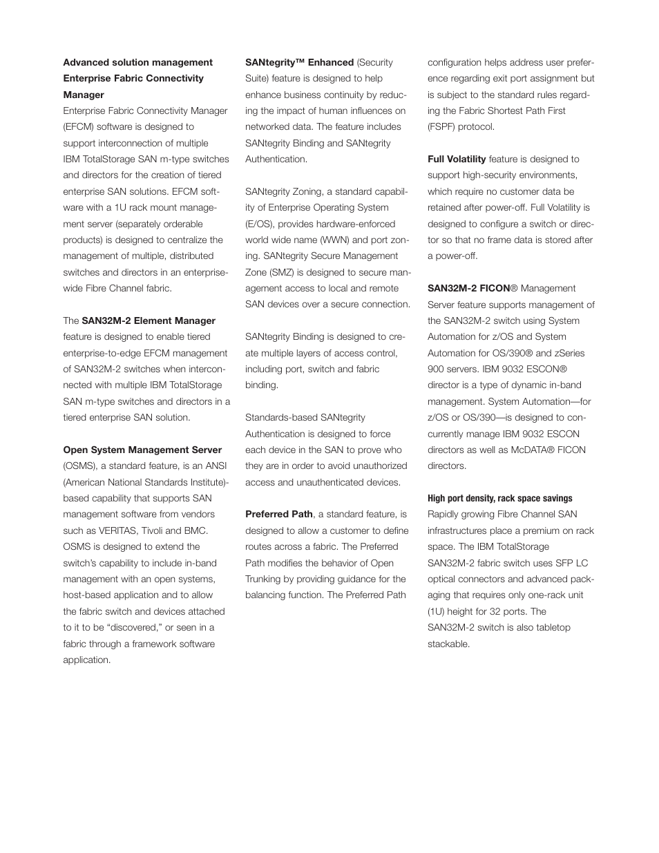 IBM SAN32M-2 User Manual | Page 5 / 8