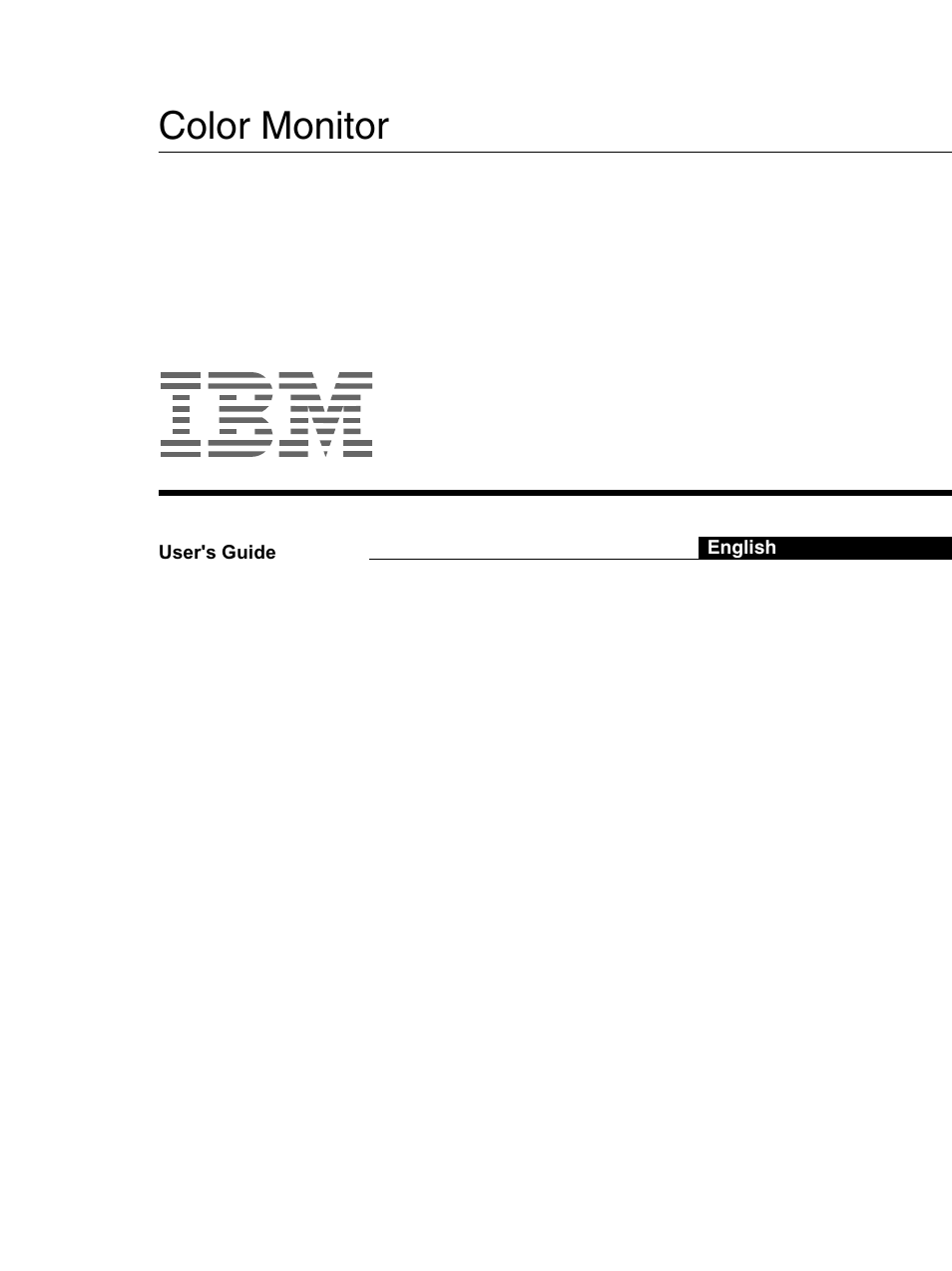 IBM T541A User Manual | 44 pages