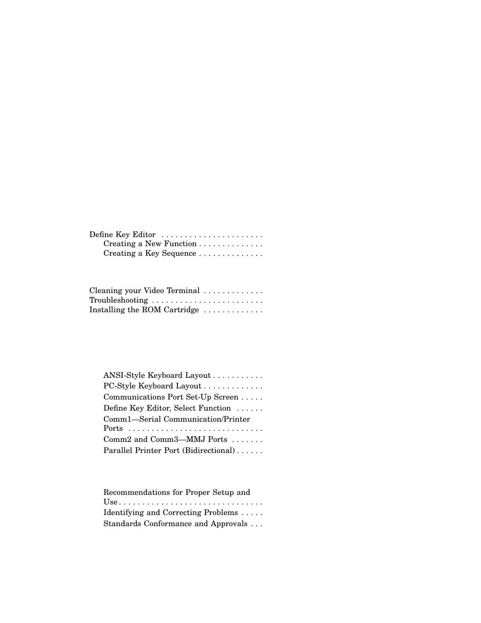 IBM Asynchronous Color Terminals WS525 User Manual | Page 4 / 44