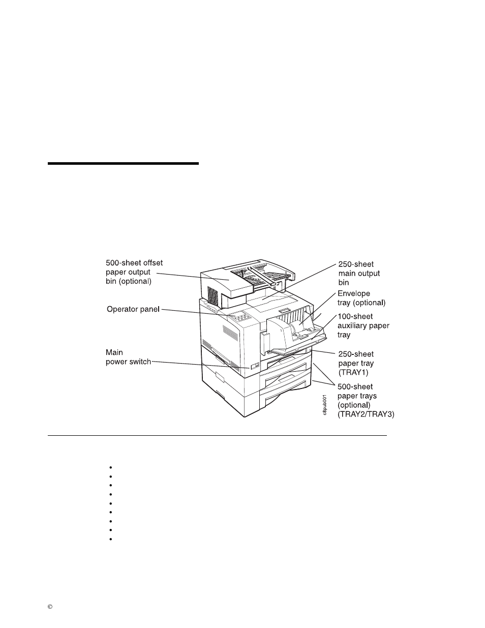 Chapter 1. about your printer | IBM S544-5343-03 User Manual | Page 21 / 258