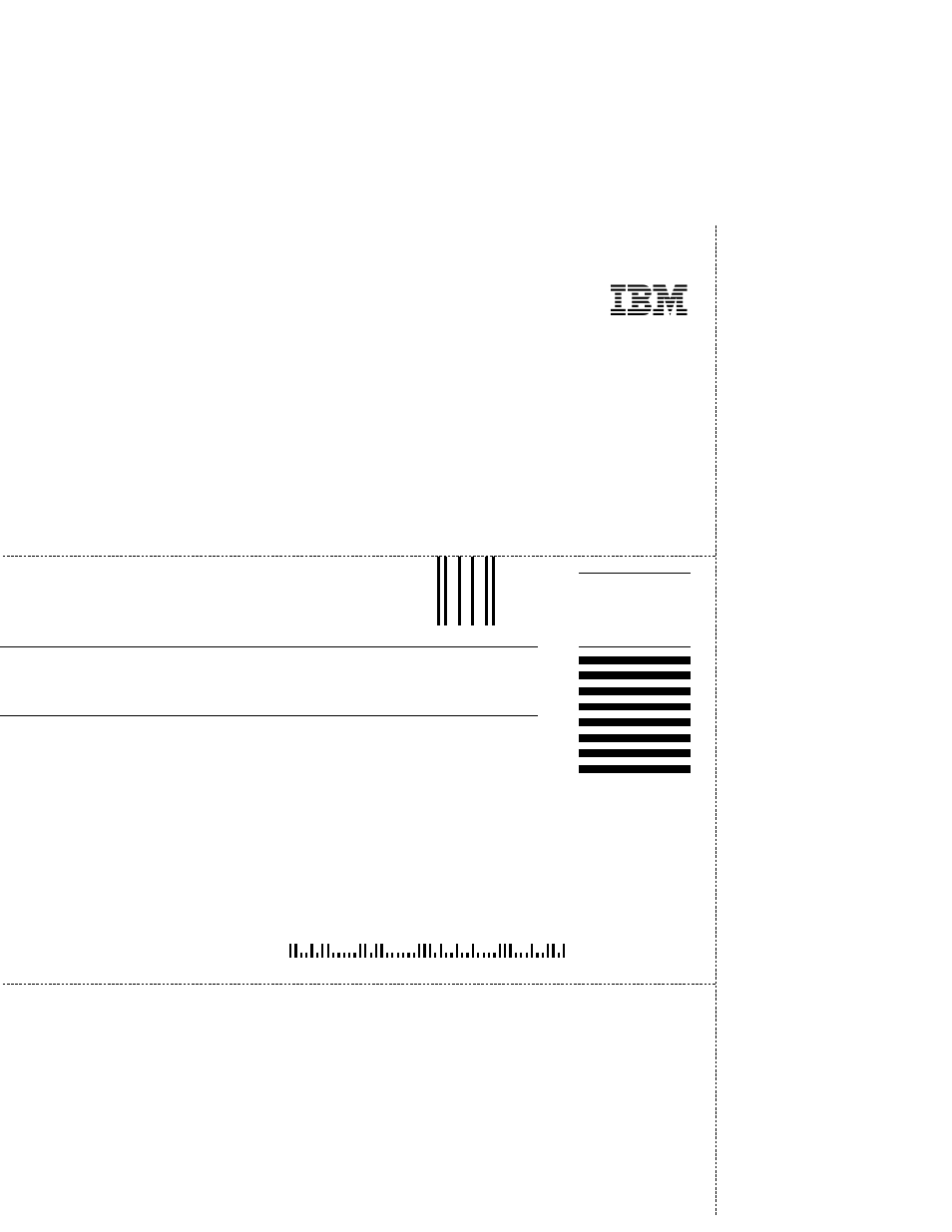 Business reply mail | IBM S544-5343-03 User Manual | Page 256 / 258