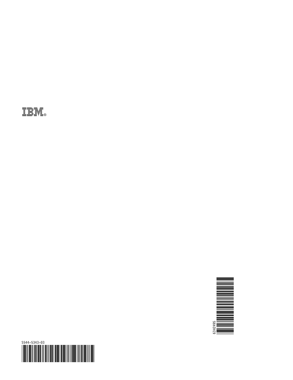 IBM S544-5343-03 User Manual | Page 258 / 258