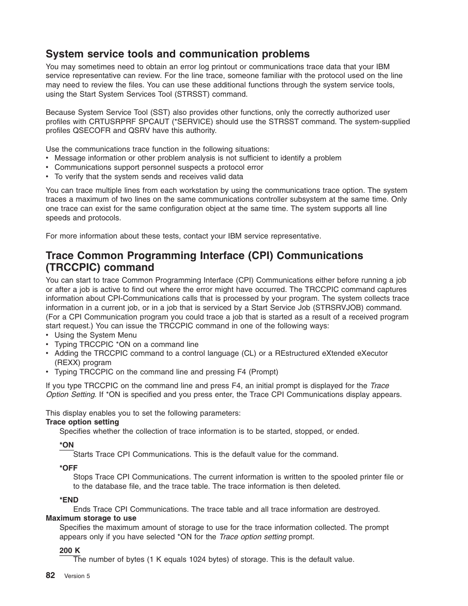System service tools and communication problems | IBM AS/400 User Manual | Page 88 / 104