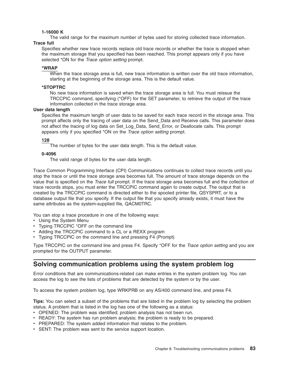 IBM AS/400 User Manual | Page 89 / 104
